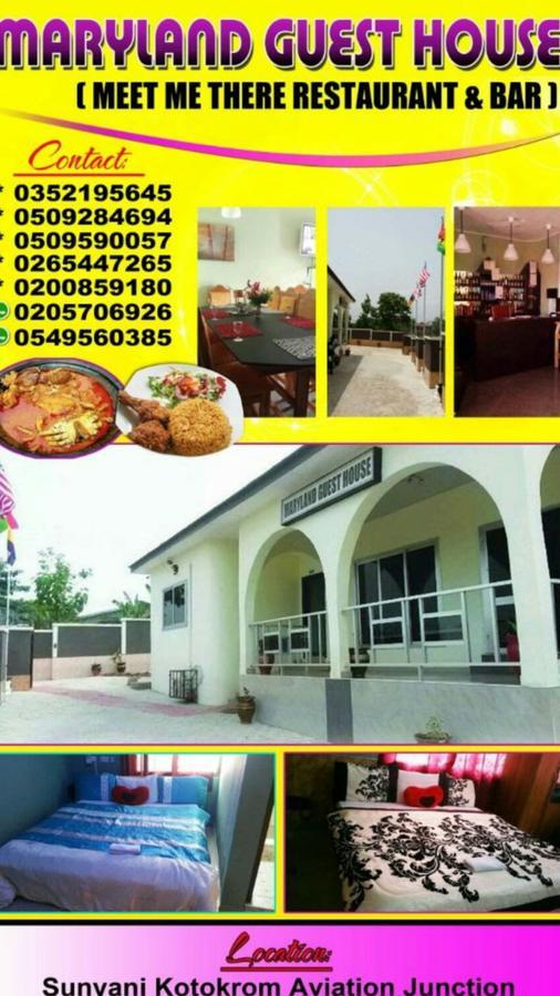 Maryland Guest House Sunyani Esterno foto